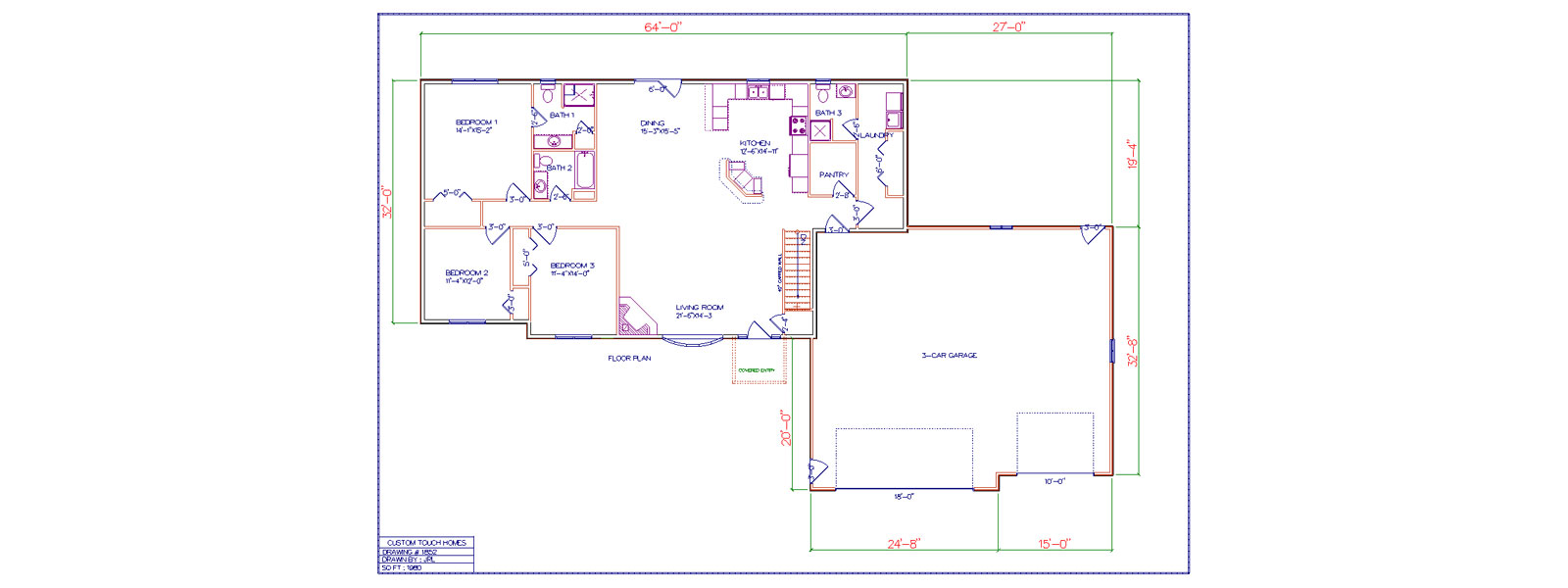 1852 Custom Touch Homes