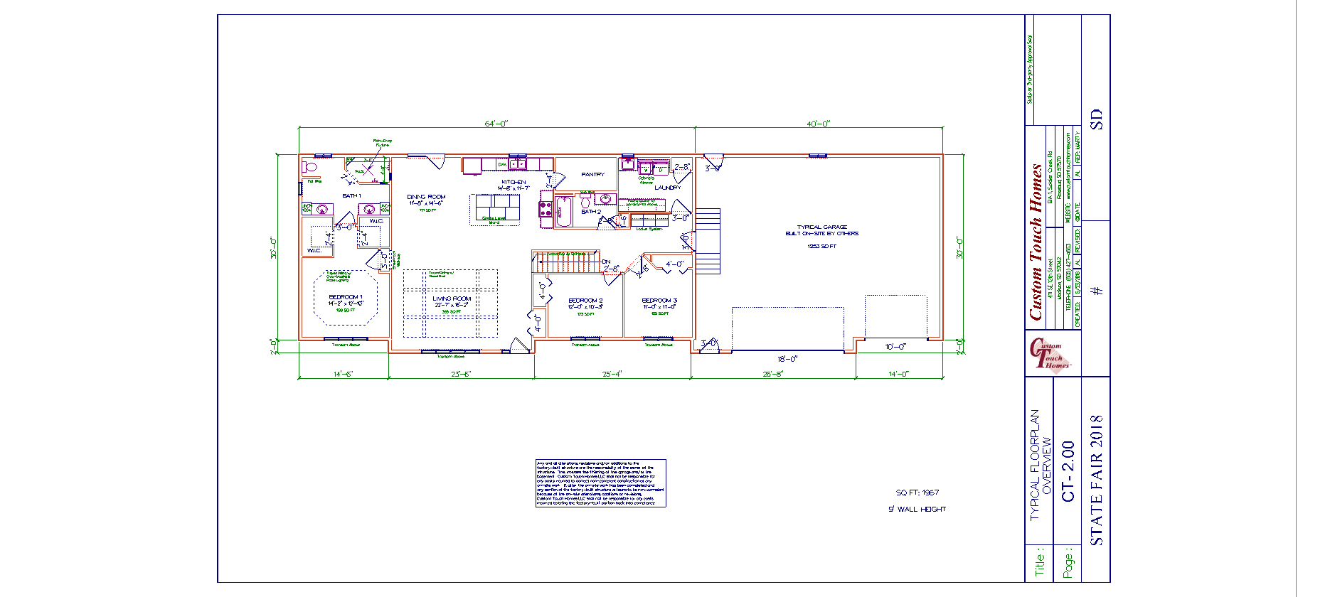 State Fair 2018 SOLD! Custom Touch Homes